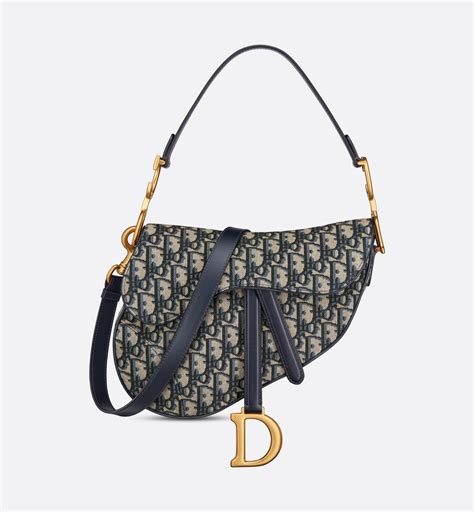 blue denim saddle dior oblique pochette|christian Dior oblique saddle bag.